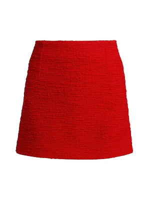 Vera Tweed Miniskirt