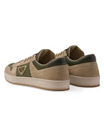 Downtown Delavé Suede and Re-Nylon Sneakers