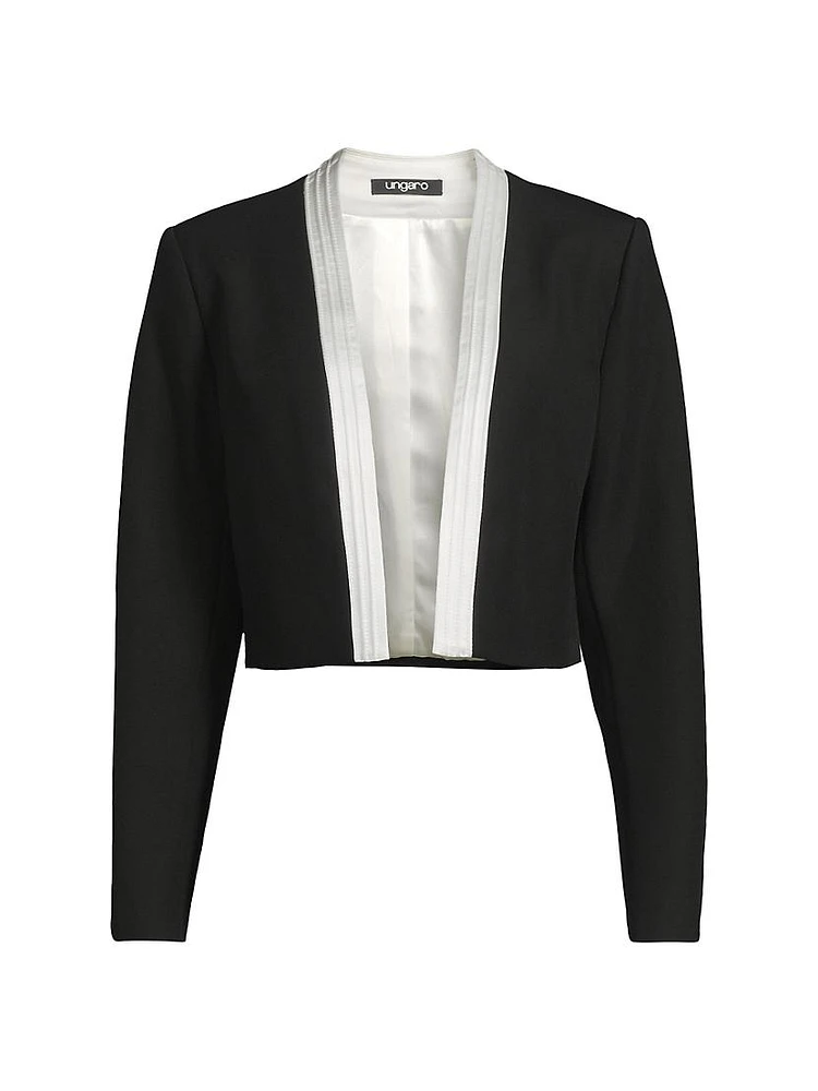 Eve Crop Tuxedo Jacket