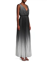 Gigi Ombré Sleeveless Maxi Dress