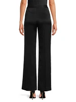 Fallon Lace Mid-Rise Flared Pants