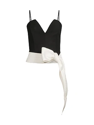 Chance Bow Bustier Top