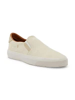 Monclub Leather Slip-Ons Sneakers