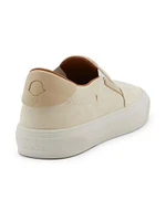 Monclub Leather Slip-Ons Sneakers