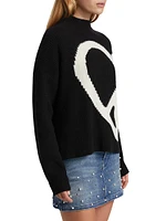 Peace Wool-Blend Turtleneck Sweater