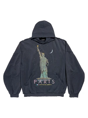 Paris Liberty Hoodie Oversized