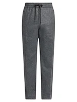 Drawstring Cashmere Jogging Pants