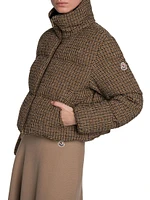 Seboune Wool Check Boucle Jacket