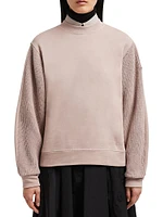 Cotton Fleece Crewneck Sweatshirt