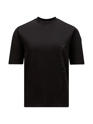 Short Sleeve Rubberized Logo T-Shirt