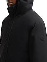 Polset Nylon Fixed Hood Down Jacket