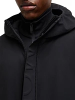 Polset Nylon Fixed Hood Down Jacket