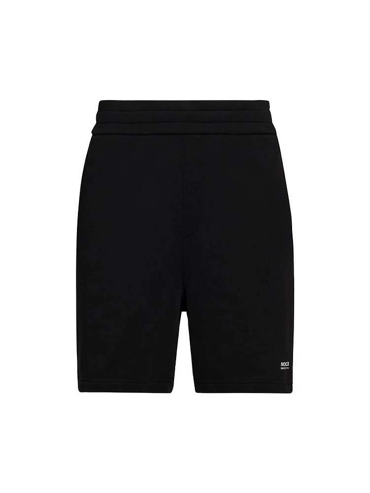 Cotton Shorts with Elastic Waistband