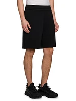 Cotton Shorts with Elastic Waistband