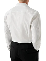 Geometric Jacquard Slim-Fit Shirt