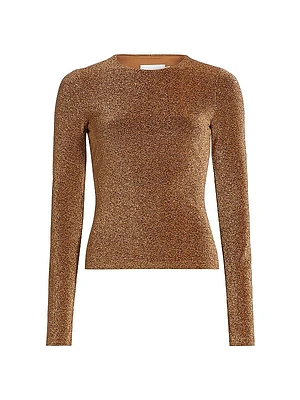 Gia Metallic Top