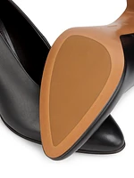 Prudens 90MM Leather Pumps