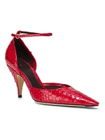 Uxor 80MM Python D'Orsay Pumps