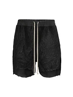 Corduroy Long Boxer Shorts