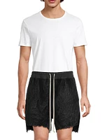 Corduroy Long Boxer Shorts