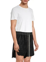 Corduroy Long Boxer Shorts