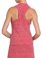 Textured Cotton-Blend Top