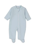 Baby's Quilted Cotton Footie