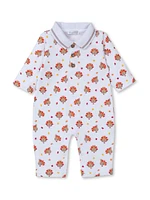 Baby's Turkey Print Coveralls