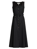 Bibba-B Belted Midi-Dress