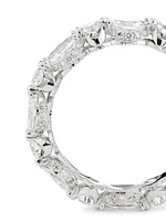 Classic Crescent RoyalT Platinum & TCW Diamond Eternity Band