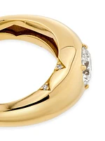 Tacori Allure 18K Yellow Gold & 1.0 TCW Lab-Grown Diamond Ring