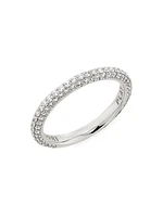 Founder's Collection Triple Row Platinum & 0.71 TCW Diamond Pavé Band