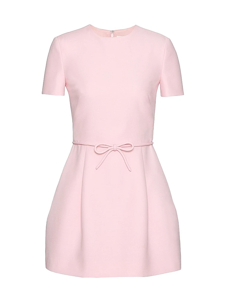 Crepe Couture Short Dress