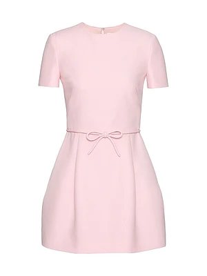 Crepe Couture Short Dress