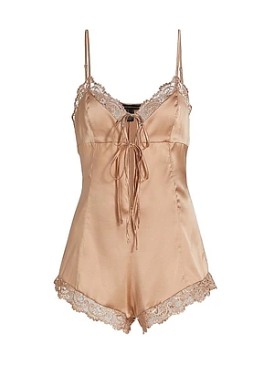 Juliette Silk Lace Teddy