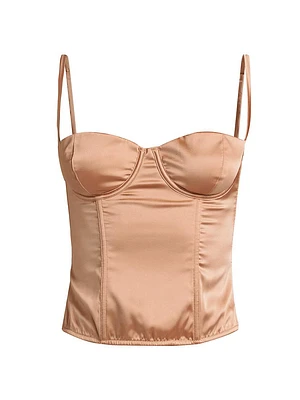 Tous Les Jours Silk Bustier