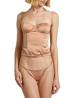 Tous Les Jours Silk Bustier