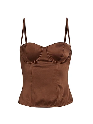 Tous Les Jours Silk Bustier