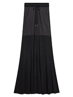 Cut & Sew Maxi Skirt