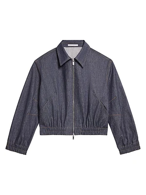 Apex Zip Denim Jacket