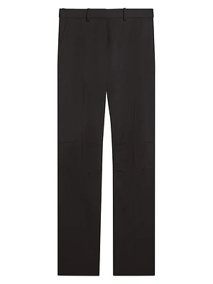 Curve Car Wool Trousers