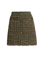 Denver Tweed Miniskirt