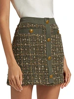 Denver Tweed Miniskirt