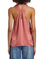 Nell Satin Halter Top