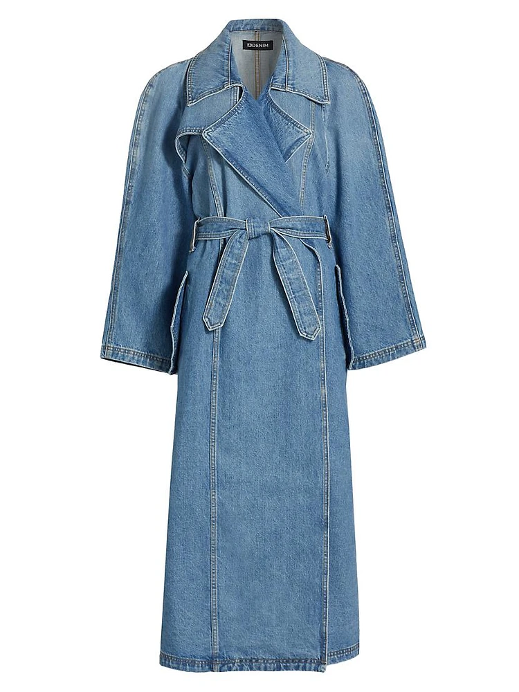 Kosmo Denim Trench Coat