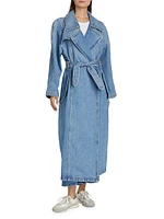 Kosmo Denim Trench Coat