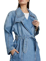 Kosmo Denim Trench Coat