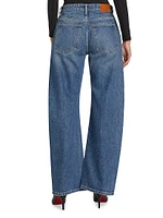 Enzo Mid-Rise Barrel Jeans