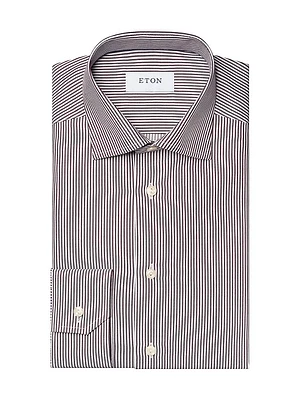 Contemporary-Fit Striped Shirt