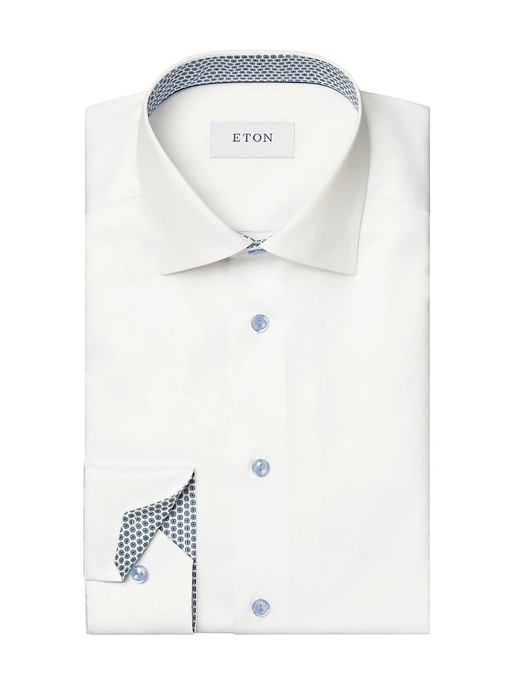 Slim-Fit Geometric Shirt